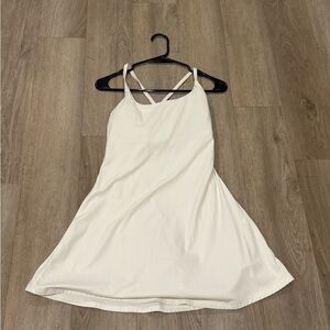 White Strappy Dress